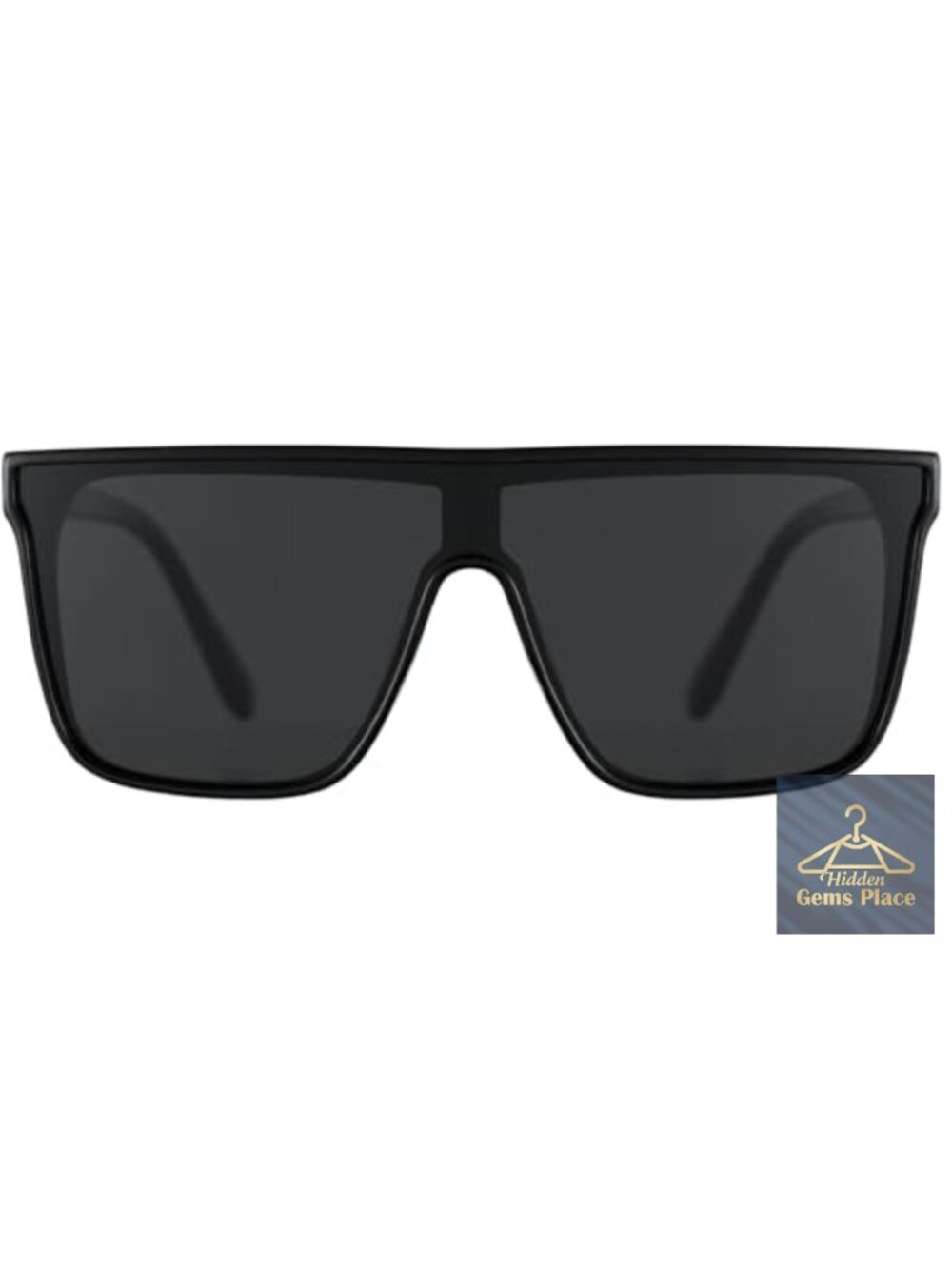 Polarized Oversized Square Sunglasses for Women UV400 Protection